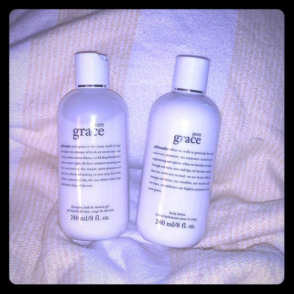 Pure Grace Lotion & Shampoo, Bath and Shower Gel